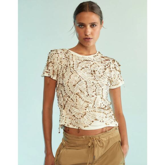 Cynthia Rowley Safety First Tee - Picture 3 of 14